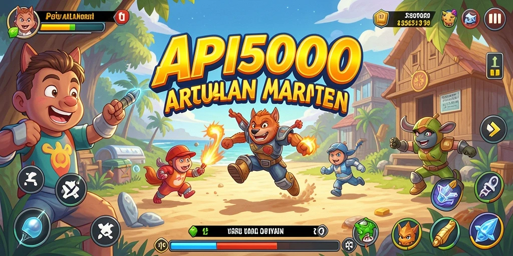 Tampilan gameplay seru dari API5000 yang penuh tantangan.