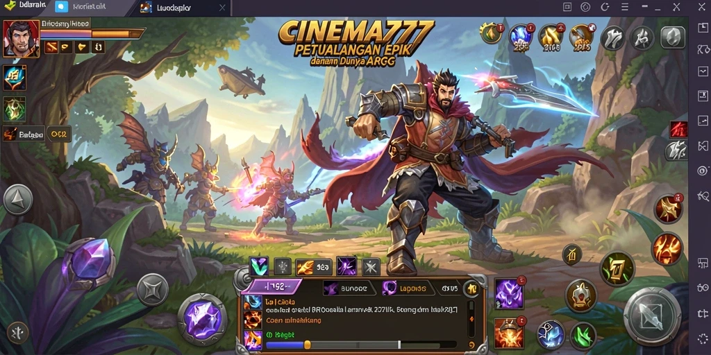 Screenshot tampilan gameplay CINEMA777 yang memukau dan mendebarkan.
