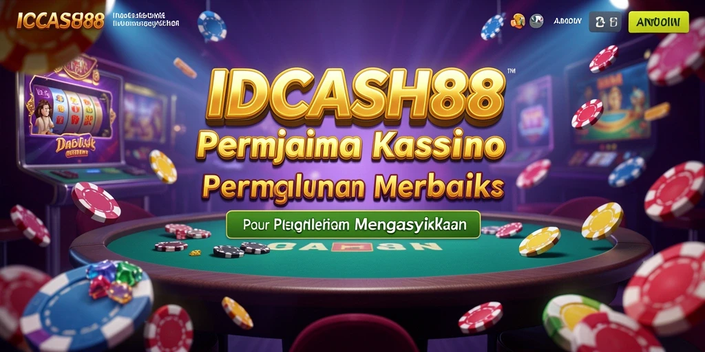 Tampilan utama gameplay IDCASH88 dengan berbagai pilihan permainan kasino.
