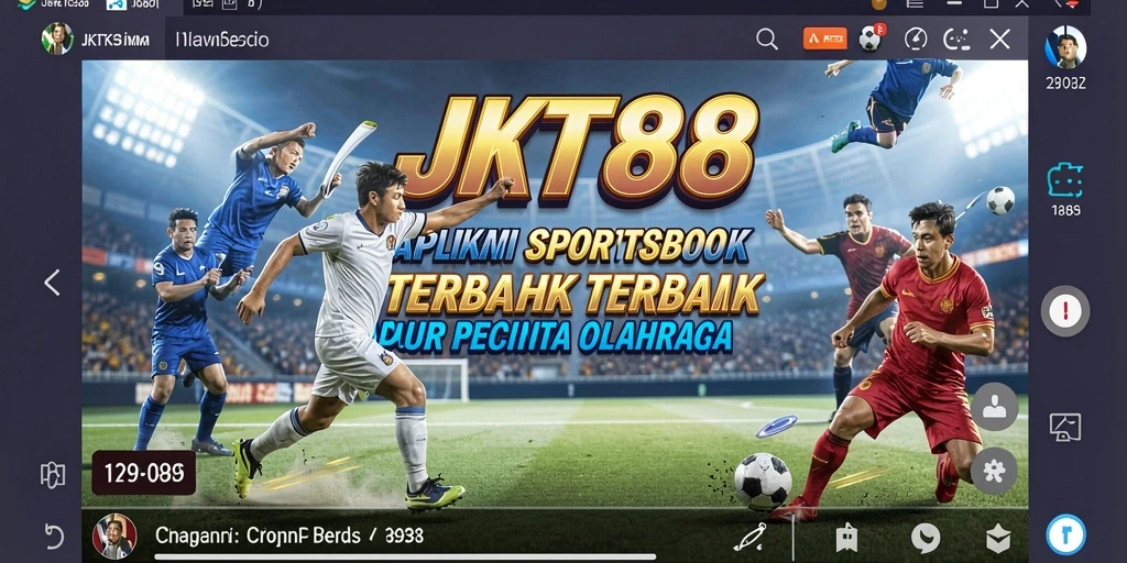 Screenshot utama JKT88 menampilkan taruhan olahraga yang menarik.