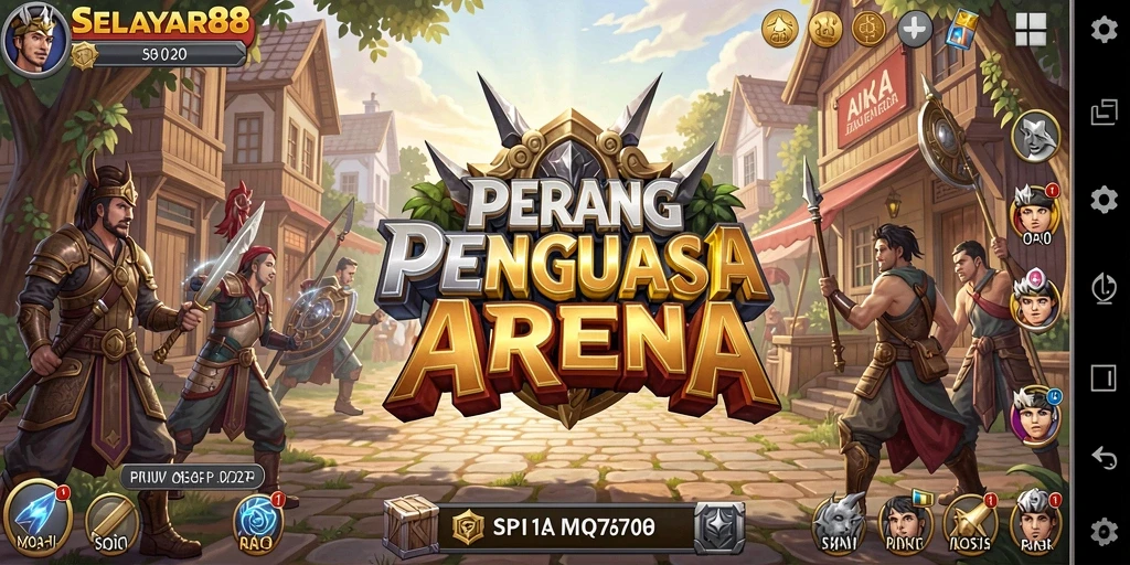 Tampilan gameplay <strong>SELAYAR88</strong> menampilkan aksi pertarungan yang mendebarkan.