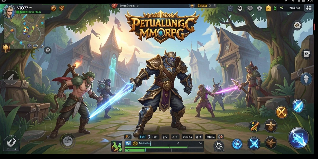 Tampilan gameplay VIO77 yang penuh aksi dan petualangan menarik.
